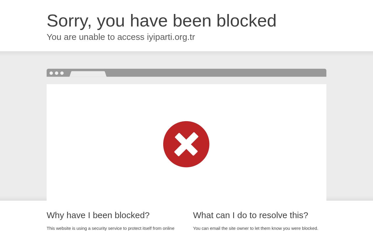 İYİ Parti web sitesi tasarımı